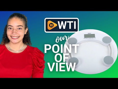 Bodico Modern and Sleek Tempered Glass Bathroom Digital Body Scale - WTI product video review