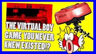The Virtual Boy Game You Never Knew Existed!? - Fishbone - Top Hat Gaming Man