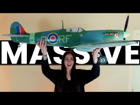 Avios Spitfire 1450mm Warbird (HUGE RC Plane with FPV)