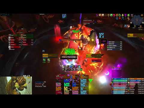 Corrupted Squad vs Mythic Varimathras - Rank 1 Resto Druid PoV