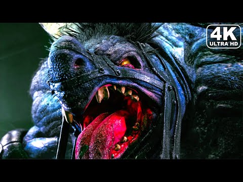 FINAL FANTASY 7 REMAKE Abzu Boss Fight 4K PS4 Pro