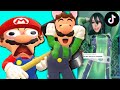 Mario Reacts To Funny Tik Toks 2 Ft Luigi