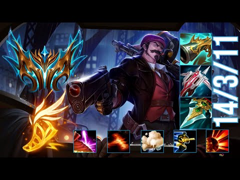 TOP 1 CHALLENGER Guides How to Play GRAVES Jungle & Carry + Best Build/Runes Season 13 Patch 13.4