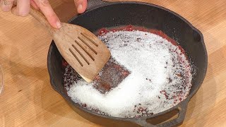 Cleaning Your Cast-Iron Skillet? DON