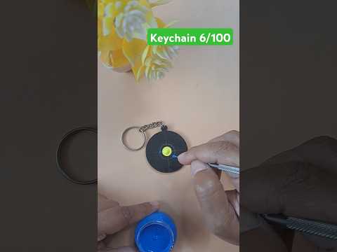 Dot Mandala for beginners - Key Chain 6 - ATM Creations 2025 #shorts #shortsvideo #shortsfeed