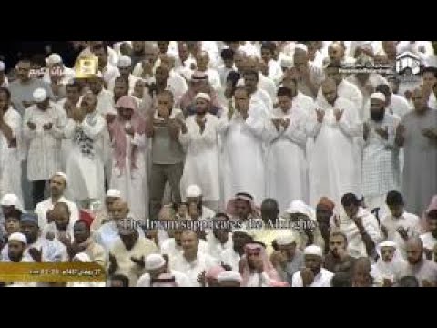 27th Ramadan 1437 Makkah Witr Sheikh Sudais