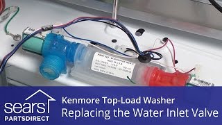 How to Replace the Water Inlet Valve on a Kenmore Vertical Modular Washer (VMW)