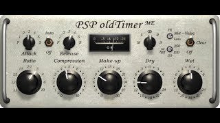 Video thumbnail for Compressors on Drums | PSP Oldtimer ME by AntiTeatar Music