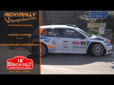 OBC CARIGI - RATNAYAKE // 18° Benacvs Rally // P.S.4 Peri - Fosse