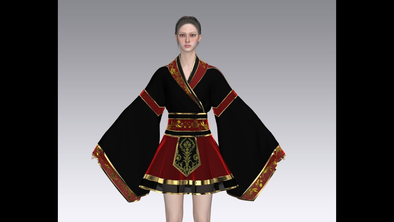 HOW TO CREATE A HANFU PATTERN AND SEWING PATTERN