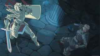 Laios vs living armor |  Delicious in Dungeon