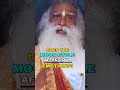 Does The MOON Cycle Affect Our EMOTIONS Answered By Sadhguru S Latest Shorts