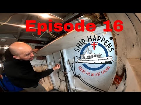 Ep 16 - Simon Gets Shelfish! Working on our WW2 Boat Project!