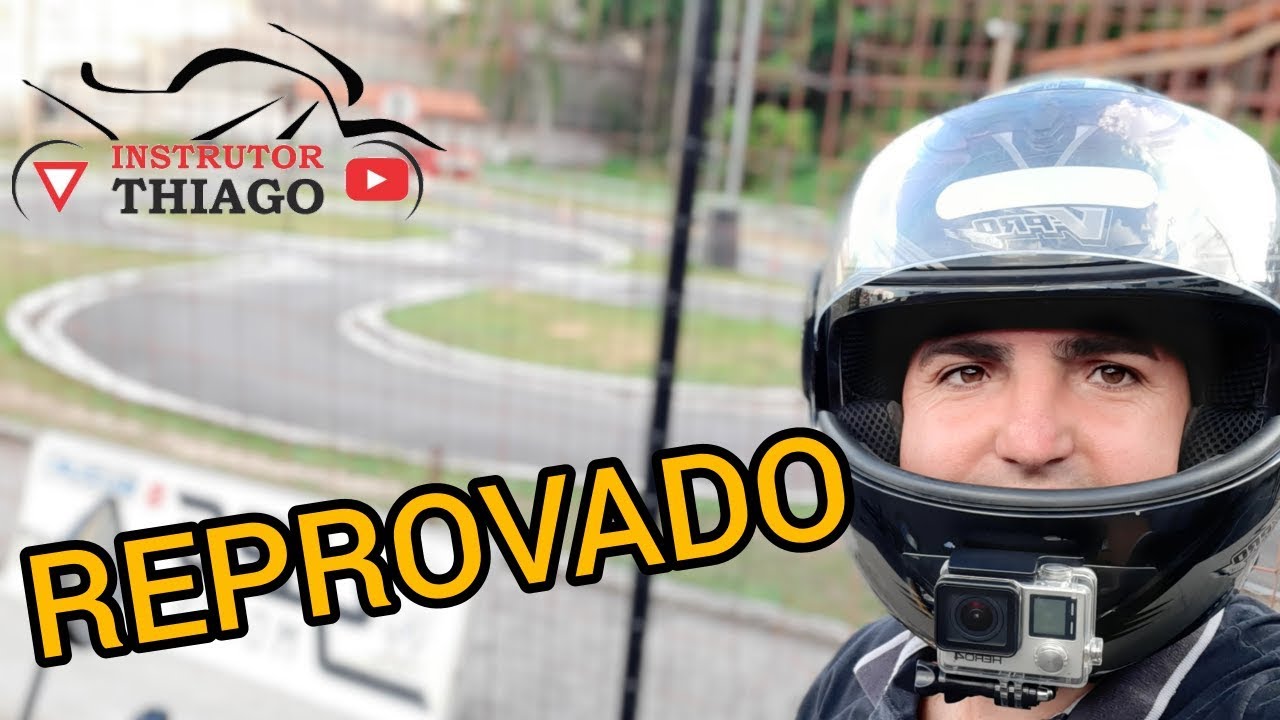 Erros que vão  te REPROVA no EXAME PRÁTICO HABILITAÇÃO MOTO PISTA DETRAN
