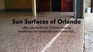 preview picture of video 'Decorative Concrete & Acrylic Cement Coating Installers In Windermere, FL'