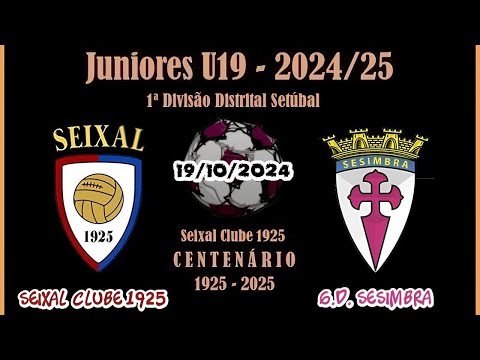 Seixal Clube 1925 - 2 vs 1 - G.D. Sesimbra - 1ª Div. Dist Setúbal U19 - 19/10/2024 - 24/25 G 06/07