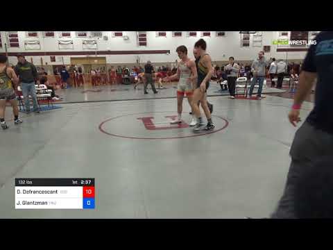 USAWNJ - Freestyle-Greco States/Juniors Men - FS 132 Quarter-Finals - Domenic Defrancescantonio (E