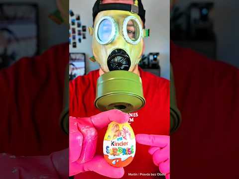 Čokoládové vajíčko ⚠️ uvidíš, co jíš 👀 #kinderjoy #jidlo #cokolada #deti