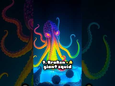 Top 10 Mythical Creatures #mythicalcreatures #kraken #gnomes #Chimera #Hydra #top10 #Werewolf #music