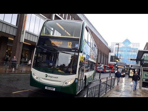 (Front View) 12074/NK11 DHP-Stagecoach Newcastle-Dennis Trident 2/ Enviro 400 Hybrid