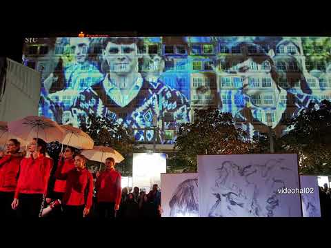 30 Jahre Mauerfall 4.11.2019  Auf dem Alexanderplatz Berlin