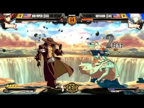"BBR" GGXrd R AT CEO 2016 - KID VIPER vs HOTASHI