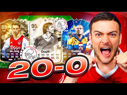 I Got 20-0 w/ AFC AJAX Past & Present!!