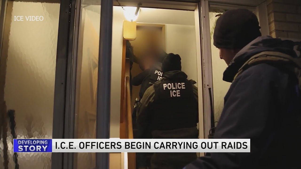 ICE officers begin carrying out raids in Chicago, around U.S.; acting deputy AG and border czar in t