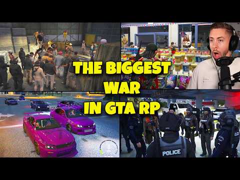 CG VS The Cartel - THE BIGGEST WAR IN GTA RP EVER!