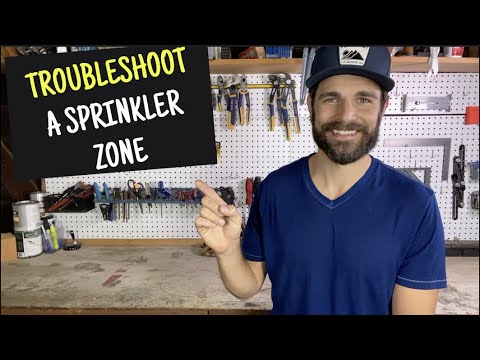 How to Troubleshoot and Fix a Sprinkler Zone that isn't Working + Printable Guide