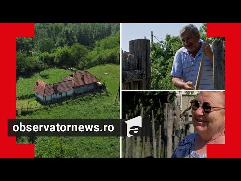 Satul din România în care trăiesc doar 5 oameni. 48 de case sunt goale