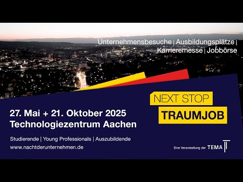 Nacht der Unternehmen Aachen 2025