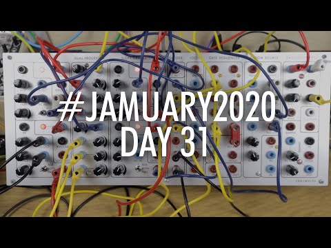 Exploring Serge patch techniques from 'My First Serge Patch' // #JAMUARY2020 DAY 31