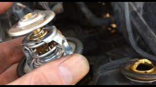 Ford Escort Thermostat replacement. Over fueling issue.