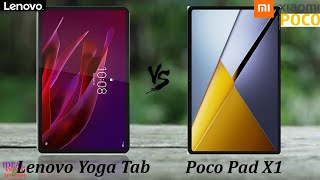 Lenovo Yoga Tab 2025 vs Poco Pad X1