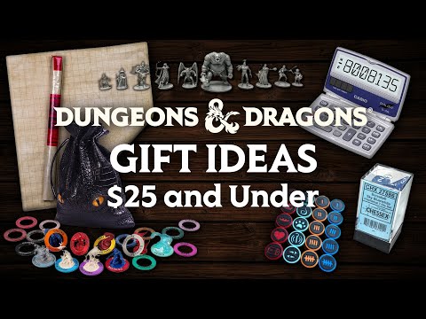 Dungeons & Dragons Gift Ideas ($25 and Under)