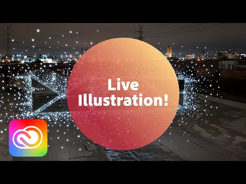 Live Illustration! | Adobe MAX 2018 | Creative Cloud