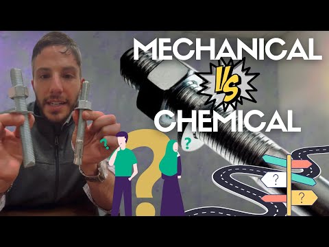 Mechanical vs. Chemical Anchors - what's right for you?