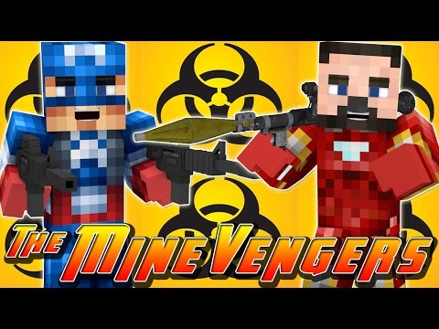 Minecraft MineVengers - EPIC GUN BATTLE!!