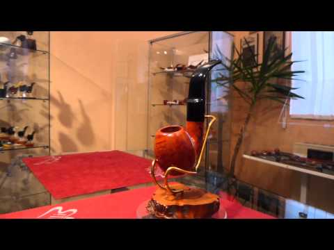 Brand new briar pipe PARONELLI bent oom paul handmade -  eBay item number: 400969606767