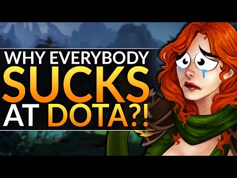 WHY EVERYONE SUCKS AT DOTA 2: STUPID MISTAKES YOU MAKE - EASY TIPS - Dota 2 Pro Guide
