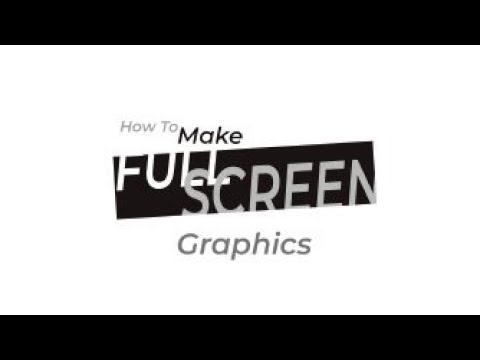 How to Make Full Screen Graphics in Subsplash Apps