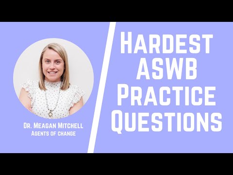 Hardest ASWB Practice Questions - Social Work Shorts - ASWB Prep - LMSW, LSW, LCSW Exams