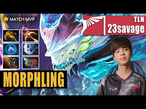 Morphling Safelane | TLN.23savage | SEA SERVER MOST TOXIC MORPHLING CARRY | 7.32c Gameplay Highlight