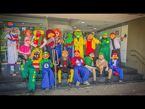 SUPER DOMINGO COM A CARRETA CONEXÃO DA ALEGRIA COM BASTIDORES DOS PERSONAGENS