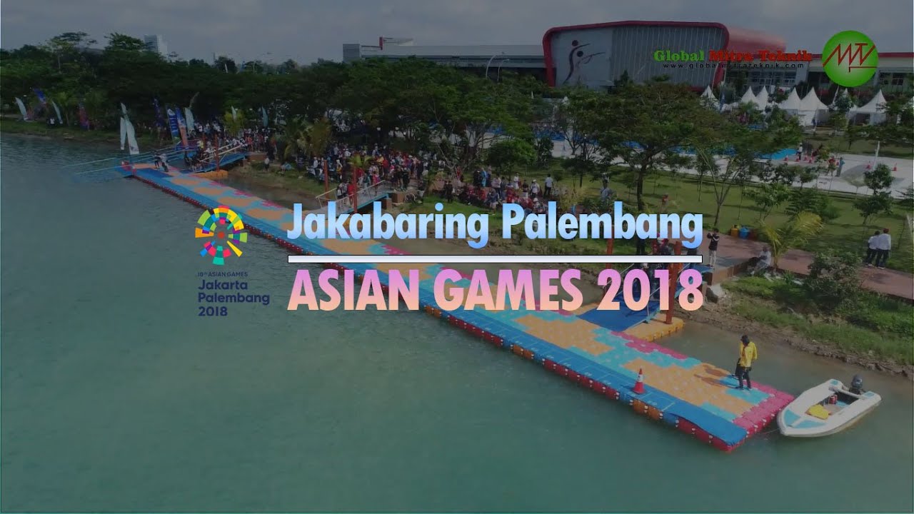 Jakabaring Palembang ASIAN GAMES 2018 Kubus Apung Magicfloat