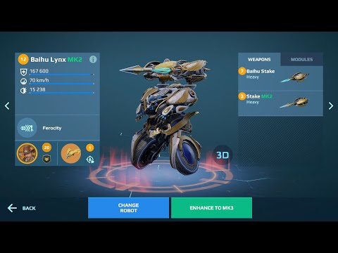 My new baihu lynx mk2 gameplay and stake