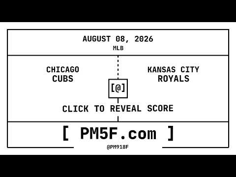 Cubs Box Score