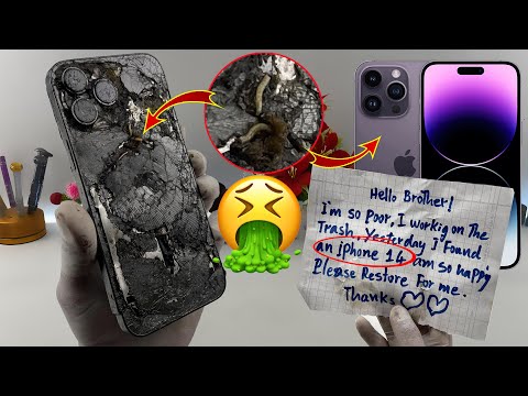 😨How I Restore Destroyed And Very Dirty iPhone 13 Pro Max ??🤮🤮!