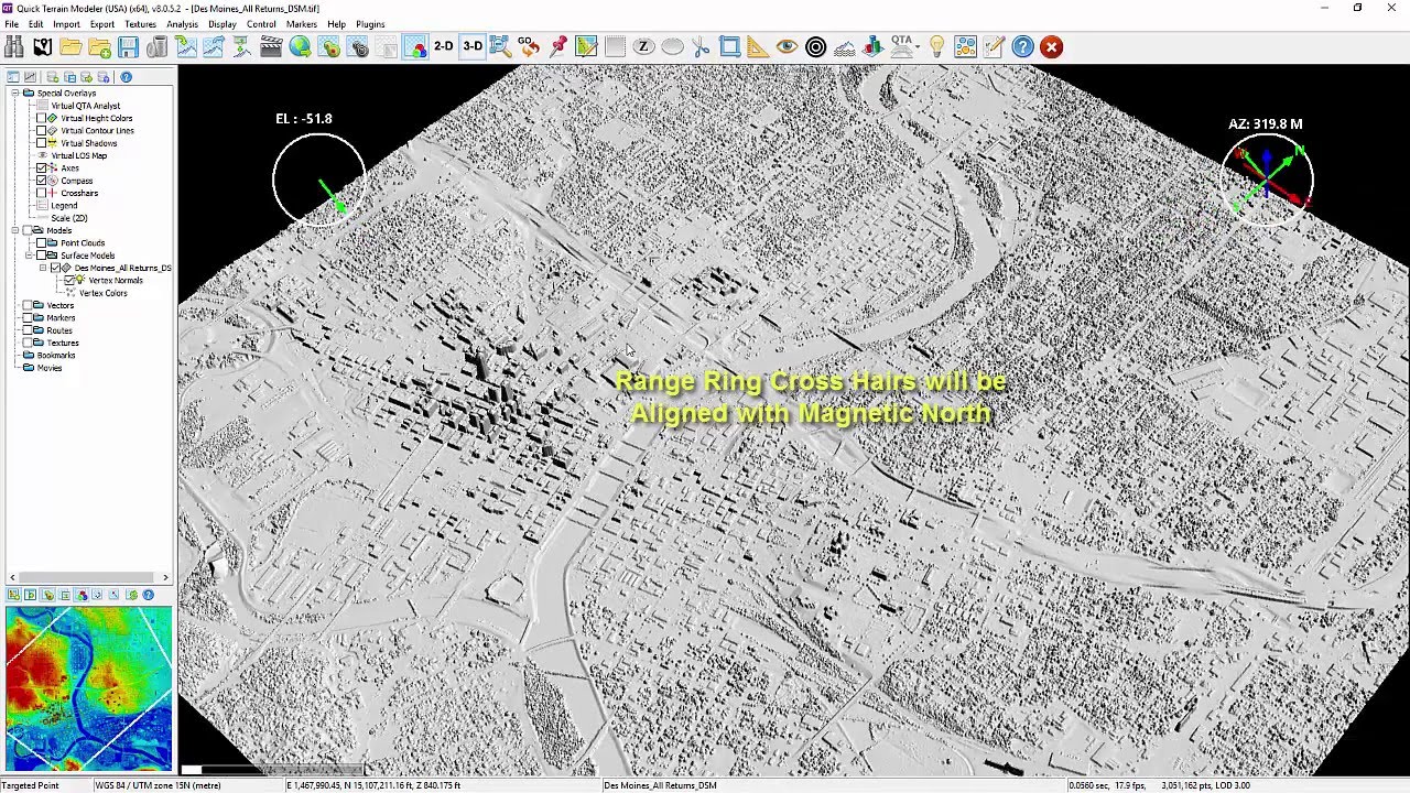 Quick Terrain Modeler Tutorial - Coordinate Systems and Vertical Datums